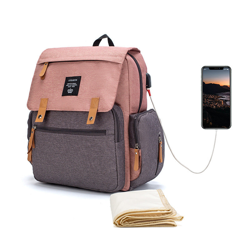 LEQUEEN Multifunctional Large Capacity Mummy Bag - iztia
