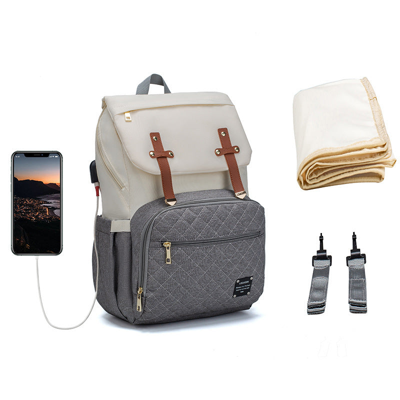 LEQUEEN Multifunctional Large Capacity Mummy Bag - iztia
