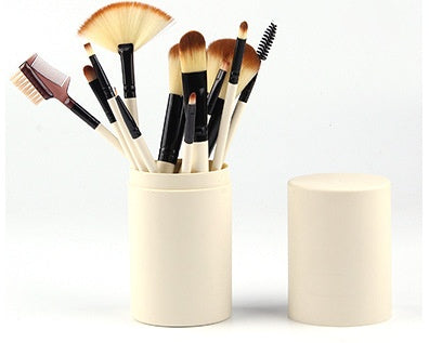 Makeup brush set 12 makeup brushes - iztia