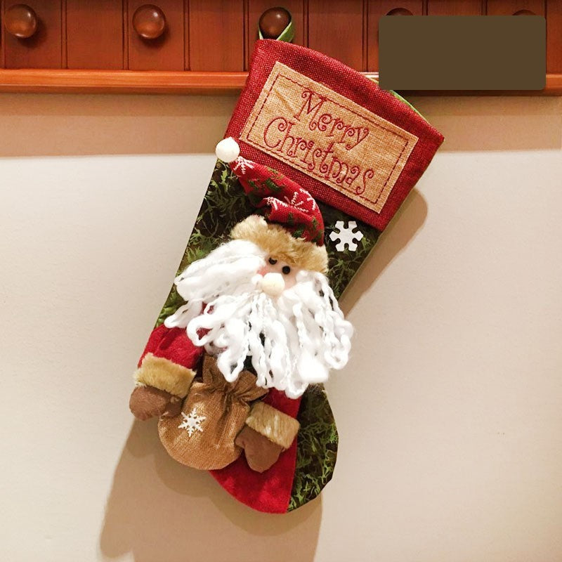 Christmas decoration gift christmas stocking - iztia