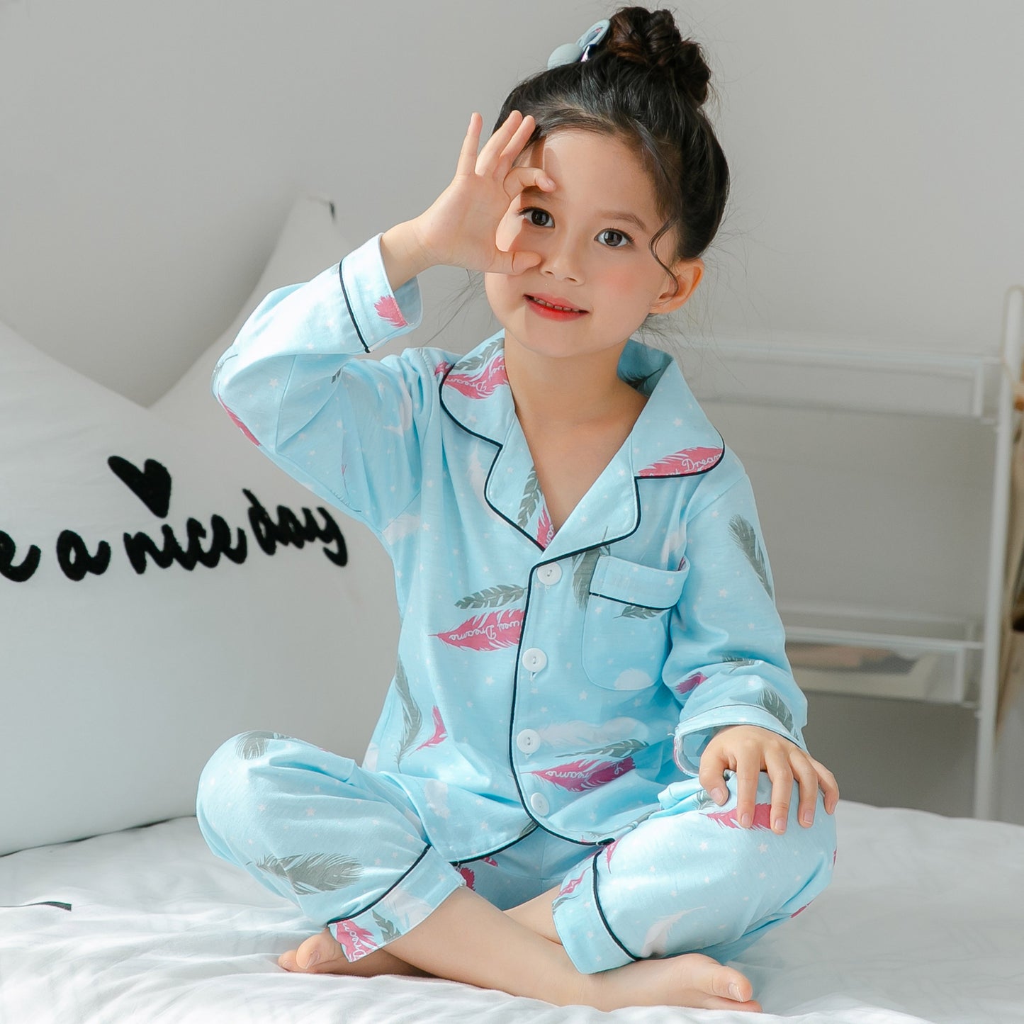 Cotton pajamas for children - iztia