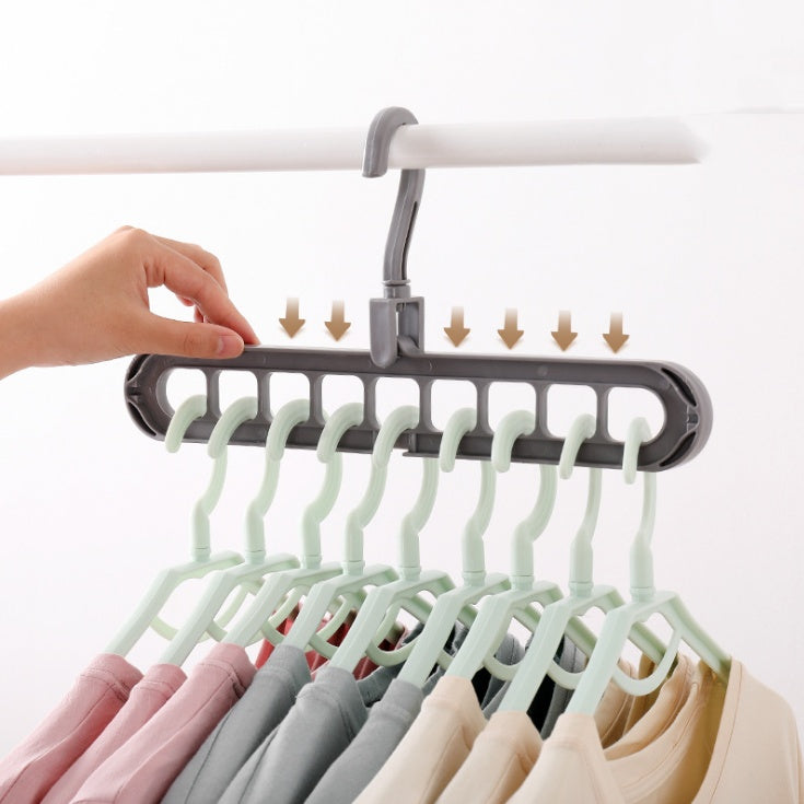 Clothes Hanger Plastic Storage Hanger Hanger Hook - iztia