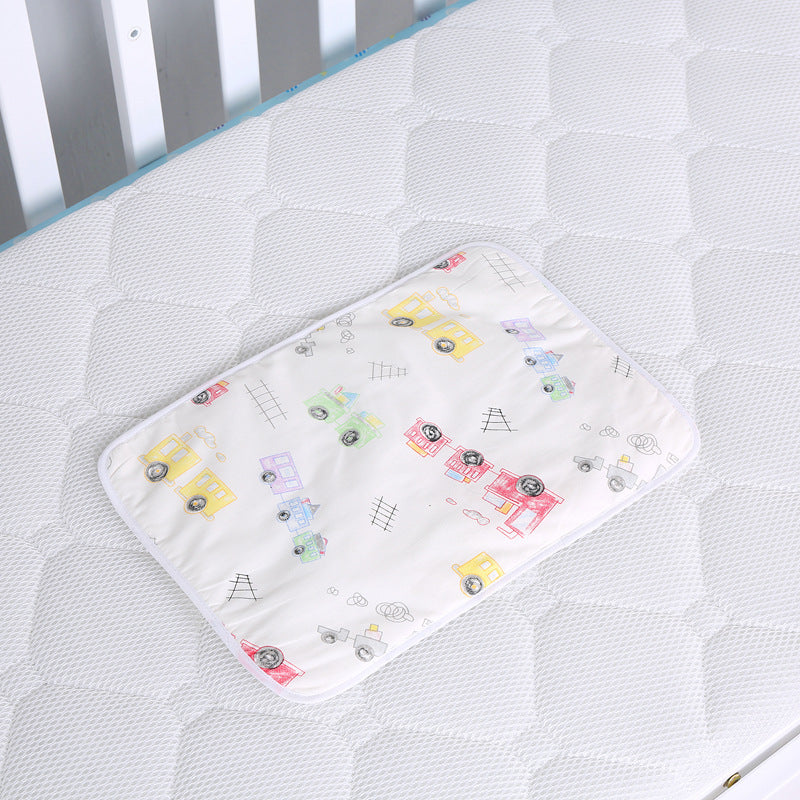 Baby cotton portable diaper changing pad - iztia