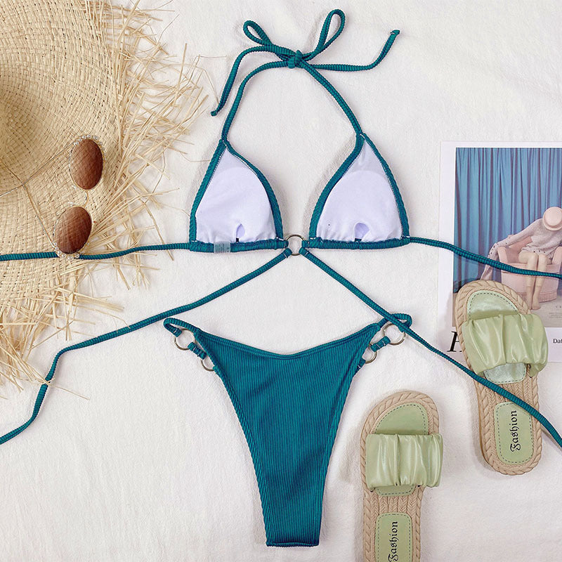 Women Swimwear Sexy Beach Bikini Set Bathing Suit - iztia