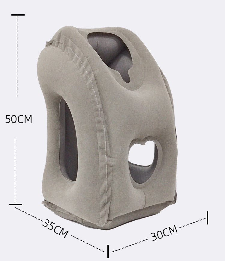 Inflatable Cushion Travel Pillow The Most Diverse & Innovative Pillow for Traveling 2017 Airplane Pillows Neck Chin Head Support - iztia
