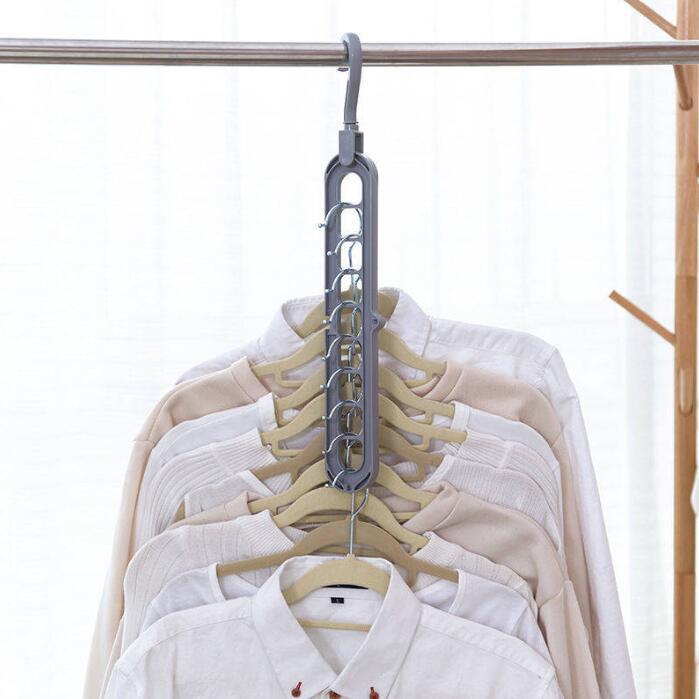 Clothes Hanger Plastic Storage Hanger Hanger Hook - iztia