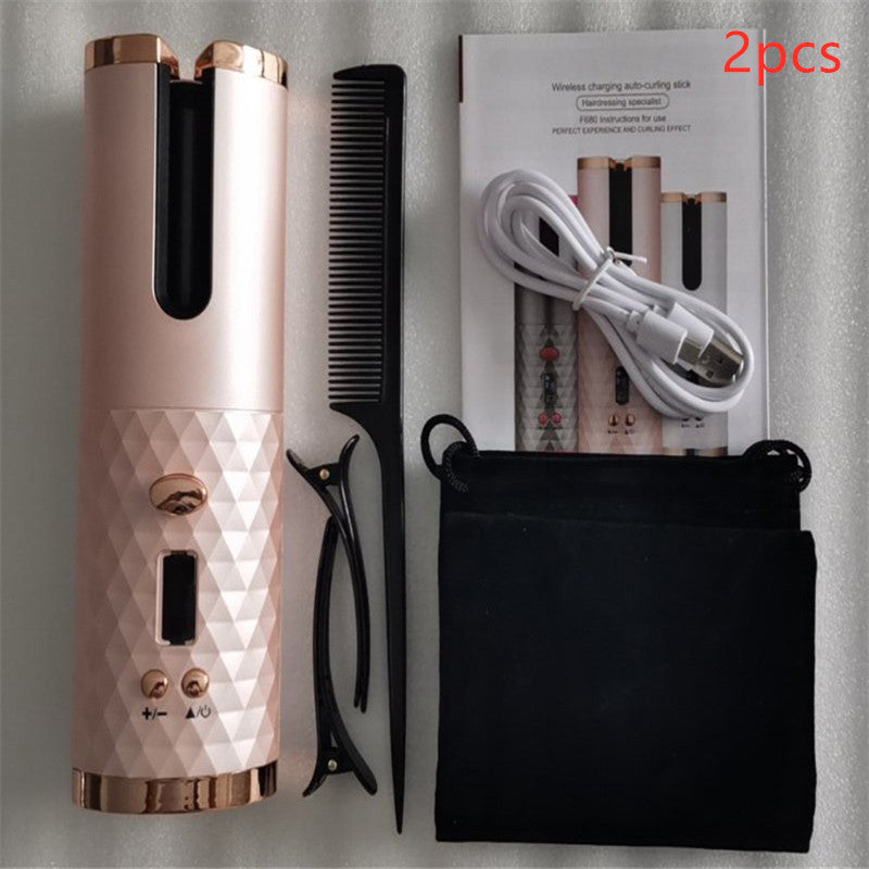 Multifunctional Automatic Wireless Curling Iron - iztia