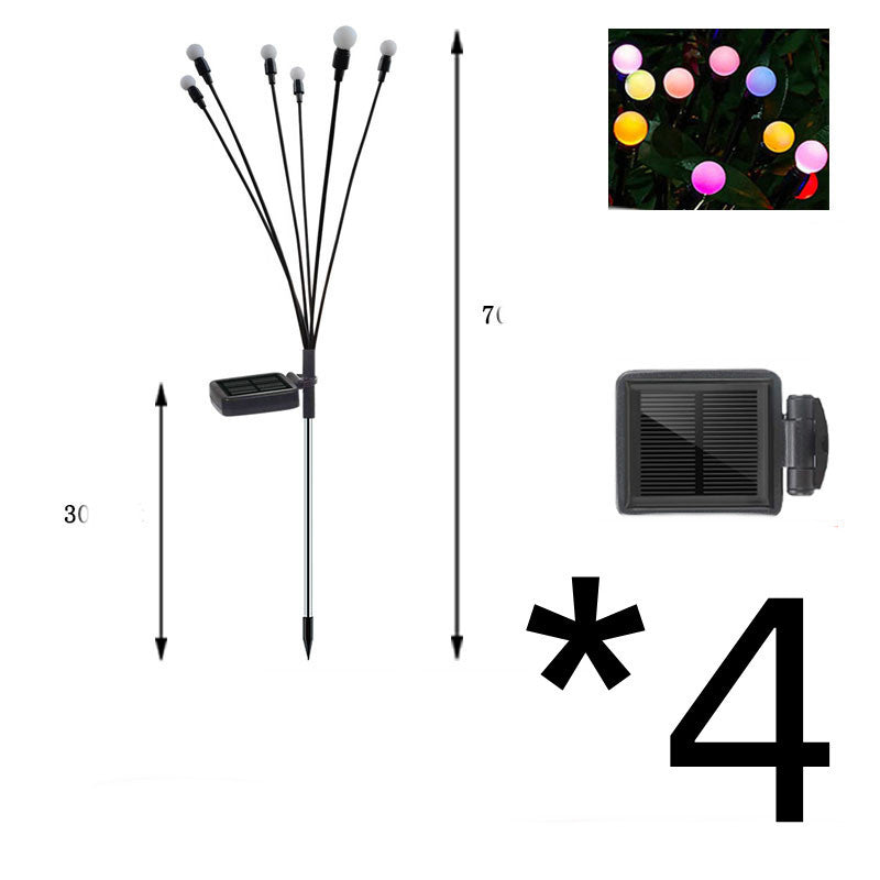 Simulation Firefly Solar Light Outdoor Garden Decoration Lawn Landscape Lamp Xmas Decor Solar LED Lights Outdoor Garden Lights - iztia