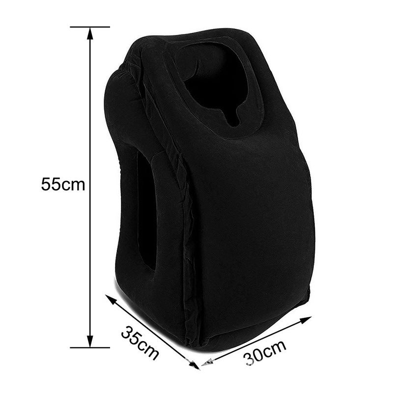 Inflatable Cushion Travel Pillow The Most Diverse & Innovative Pillow for Traveling 2017 Airplane Pillows Neck Chin Head Support - iztia