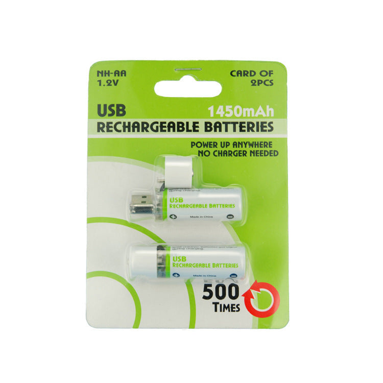 USB Battery 1.5V Rechargeable Battery - iztia