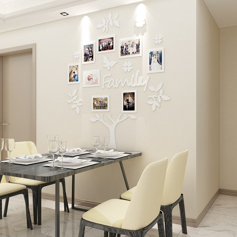 Photo frame tree 3d wall sticker - iztia