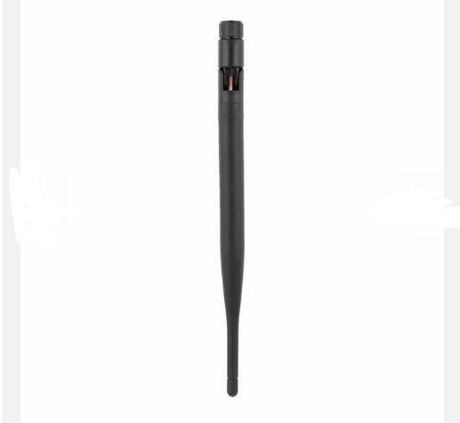 Wifi 2.4Ghz 5dB wireless intensifier has flexible rubber with Sma male connector. - iztia