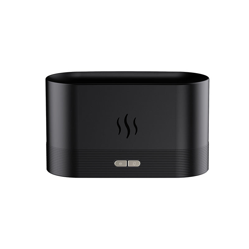 Drop Shipping Factory Direct Sale Fire Flame Humidifier Aroma Diffuser 2022 Air Essential Oil Ultrasonic Humidifier - iztia