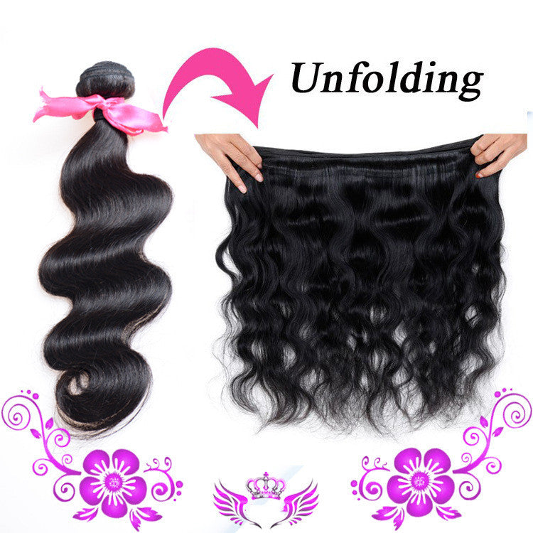 Peruvian virgin hair body wave Peru real human hair hair hair - iztia