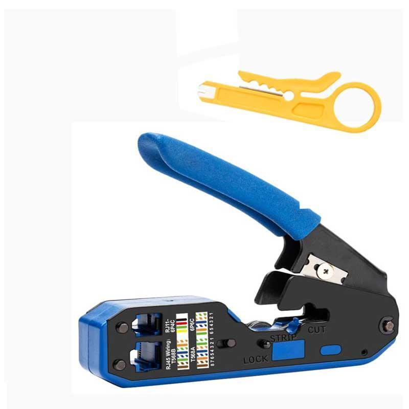 Rj45 Tool Network Crimper Cable Stripping Plier Stripper - iztia
