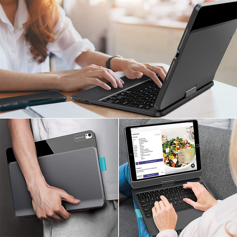 Compatible with Apple, Suitable For Ipad Bluetooth Keyboard Second Control Integrated - iztia