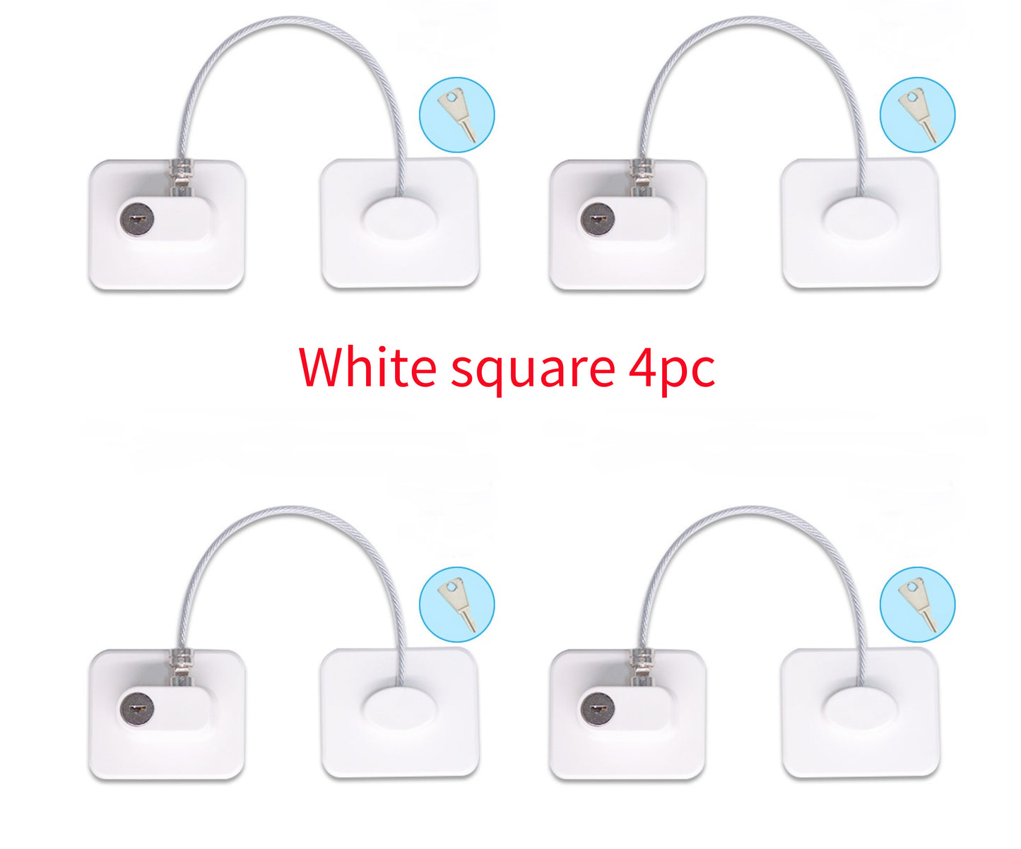 Window Security Chain Lock Window Cable Lock Restrictor Multifunctional Window Lock Door Security Guard for Baby Safety 1Pcs - iztia