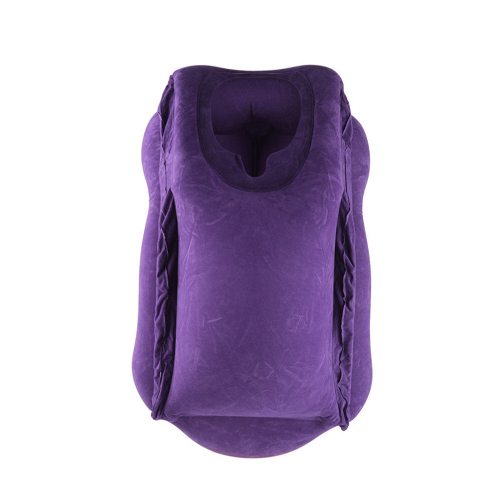 Inflatable Cushion Travel Pillow The Most Diverse & Innovative Pillow for Traveling 2017 Airplane Pillows Neck Chin Head Support - iztia