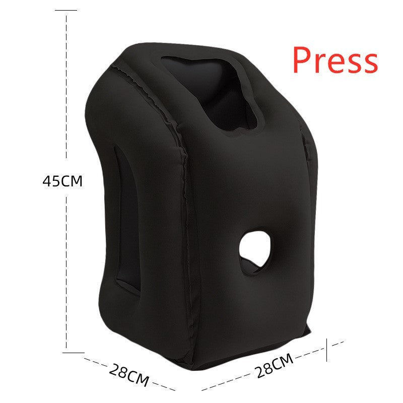Inflatable Cushion Travel Pillow The Most Diverse & Innovative Pillow for Traveling 2017 Airplane Pillows Neck Chin Head Support - iztia