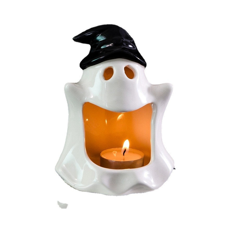 Special Halloween Ghost Festival Ceramic Craft Ornaments - iztia