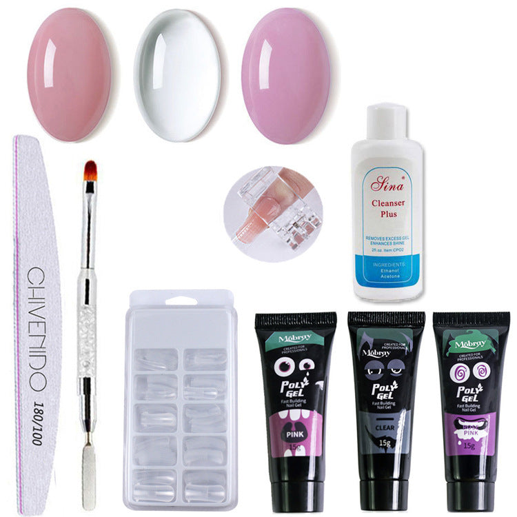 Nail Art Solid Extension Glue Set - iztia