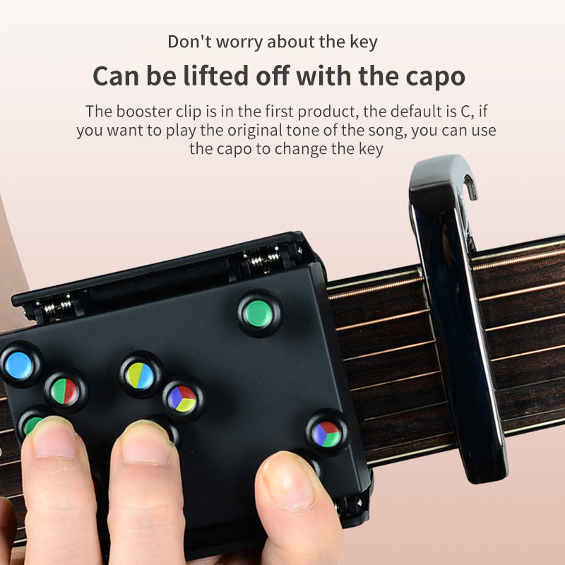 Guitar Trainer Practice Acoustic Guitar Accessories Chord Buddy 21 chords - iztia