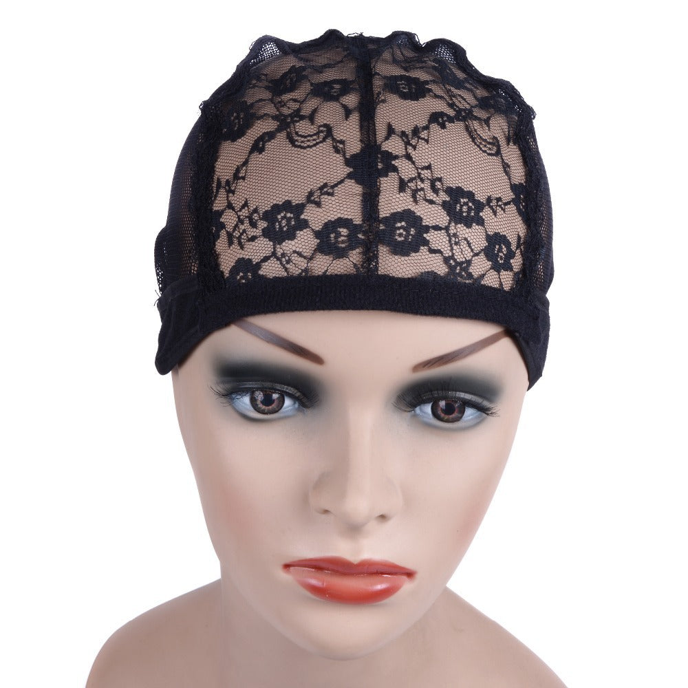 Wig flower high elastic mesh cap - iztia