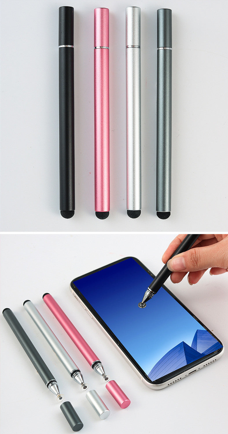 Handwriting Touch Screen Disc Pen Stylus: Integrated Aluminum Handle - iztia