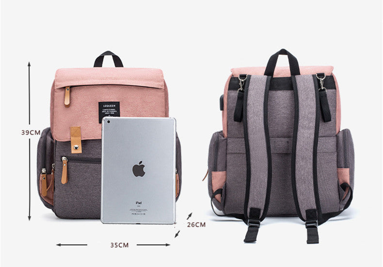 LEQUEEN Multifunctional Large Capacity Mummy Bag - iztia
