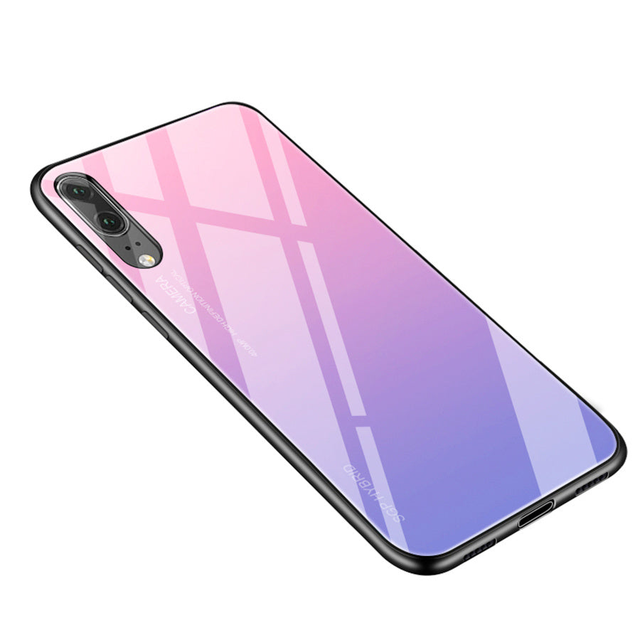 Gradient glass phone case - iztia