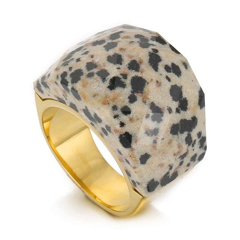 Women's Fashion Natural Stone Ring - iztia