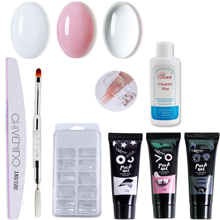 Nail Art Solid Extension Glue Set - iztia