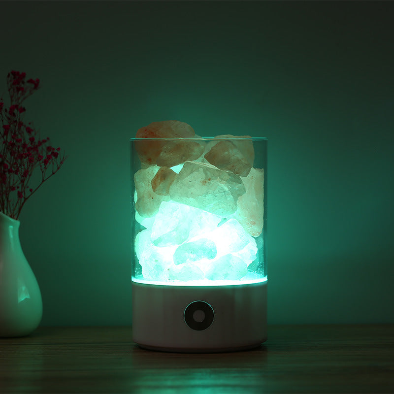 USB Crystal Light Himalayan Salt LED Lamp - iztia