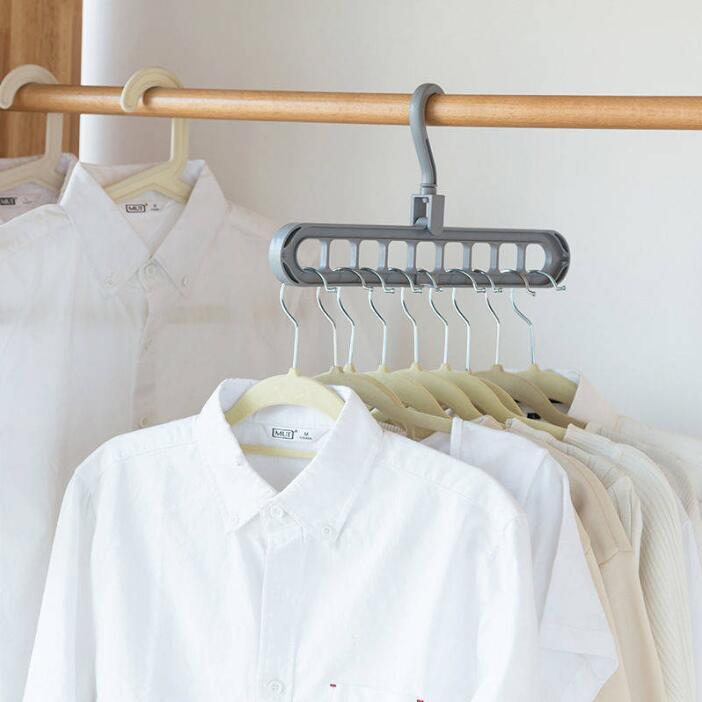 Clothes Hanger Plastic Storage Hanger Hanger Hook - iztia