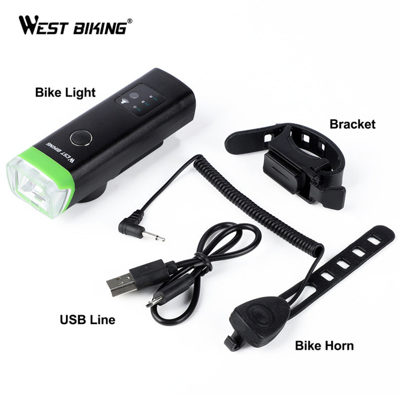 Bicycle headlight sensor light - iztia
