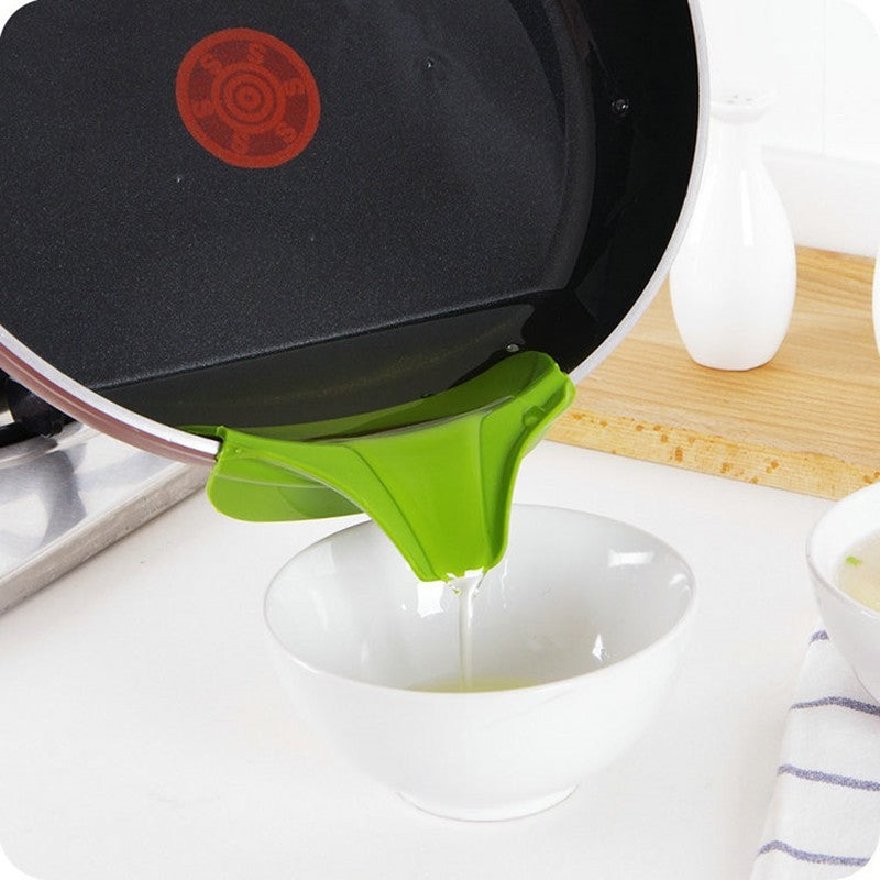 Silicone Soup Funnel Kitchen Gadget Tools - iztia