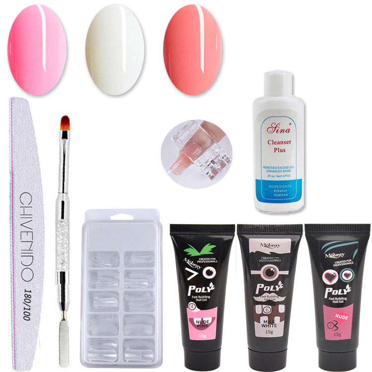 Nail Art Solid Extension Glue Set - iztia