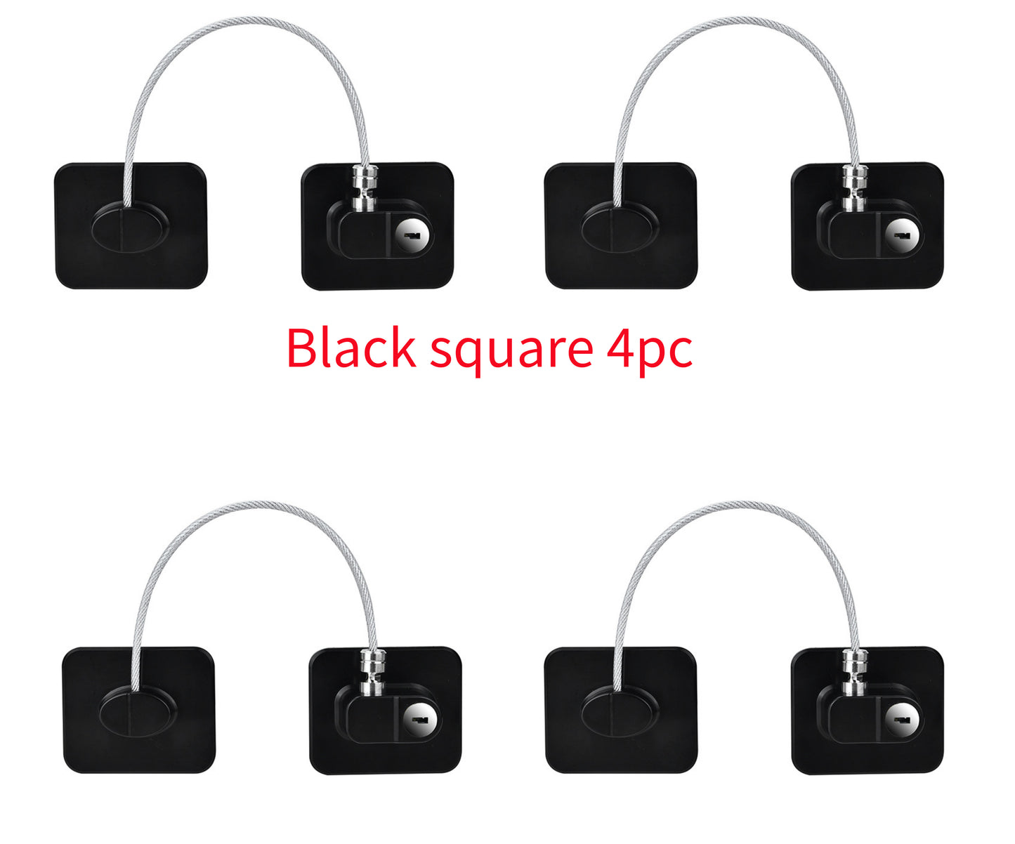 Window Security Chain Lock Window Cable Lock Restrictor Multifunctional Window Lock Door Security Guard for Baby Safety 1Pcs - iztia