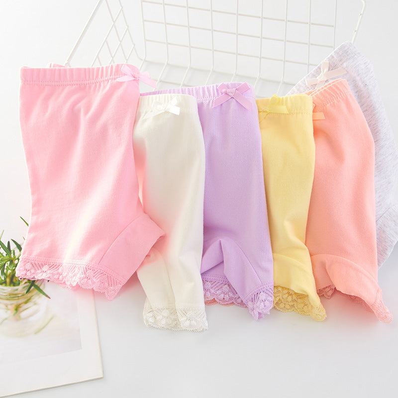 Safety Pants Summer Anti-exposure Medium And Large Children Baby Girls' Underwear - iztia