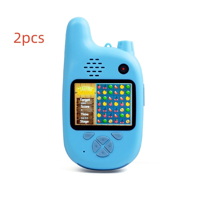 Walkie-Talkie Kids Camera Toys Mini HD Cartoon Cameras - iztia
