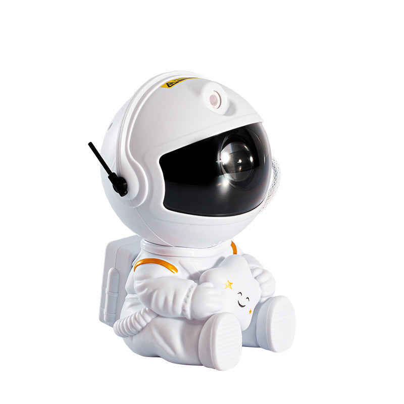 Mini Version Of Astronaut Star Projection Lamp Creative Gift Atmosphere Decorative Lamp Colorful Flowing Starry Night Light - iztia
