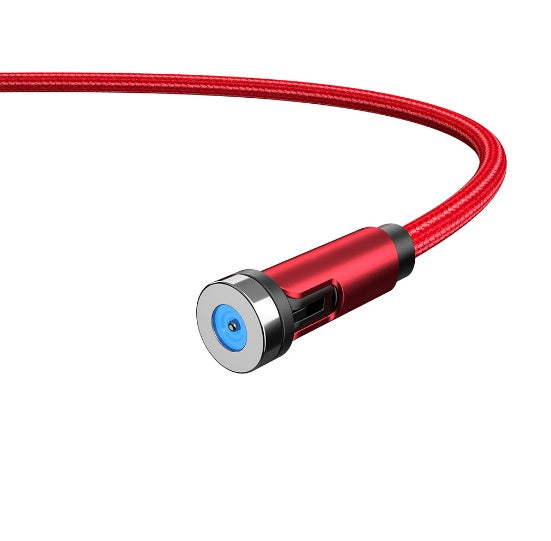 Essager Rotate Magnetic Cable 360 Degree USB Type C Charging Cable Fast Charging Magnet Charger 540 Rotate Micro Magnetic Cable - iztia