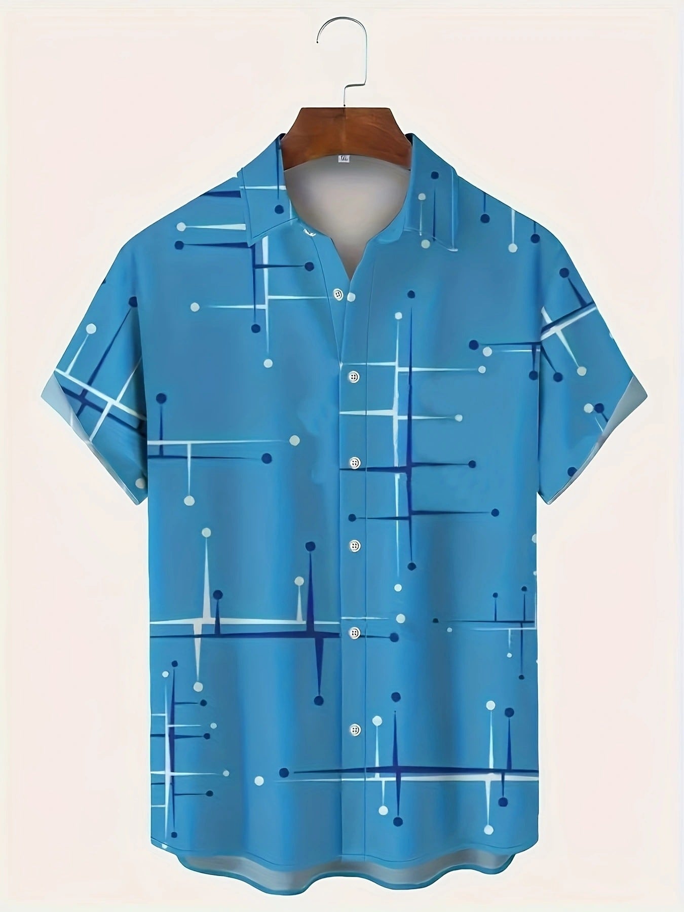 Fashion Printed Shirt Summer Menswear Printing - iztia