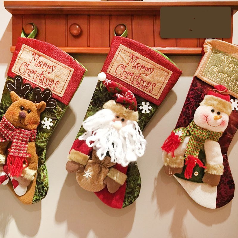 Christmas decoration gift christmas stocking - iztia