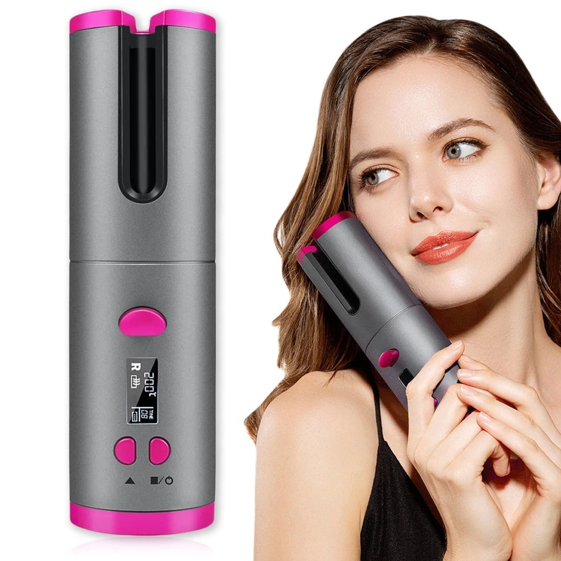 Multifunctional Automatic Wireless Curling Iron - iztia