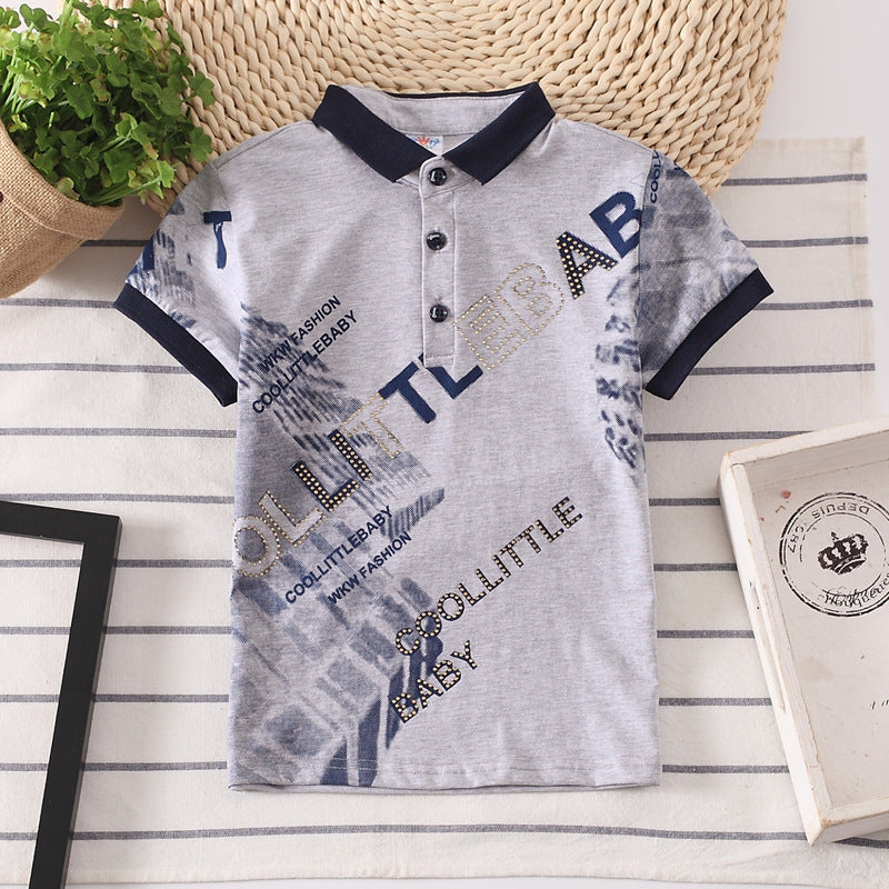 Kids Shirt Boys Tops Children Clothes Wear - iztia