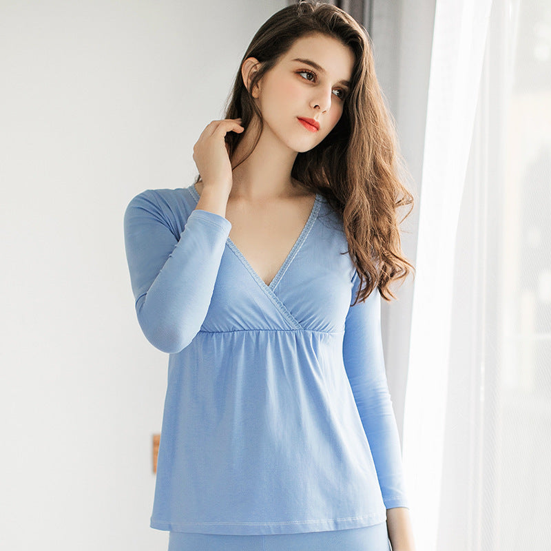 Pregnant Woman BreastFeeding Suit - iztia