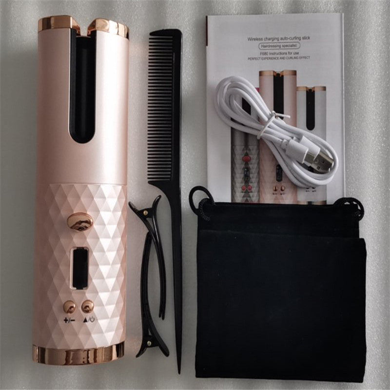Multifunctional Automatic Wireless Curling Iron - iztia