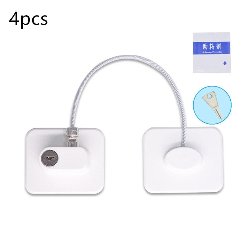 Window Security Chain Lock Window Cable Lock Restrictor Multifunctional Window Lock Door Security Guard for Baby Safety 1Pcs - iztia