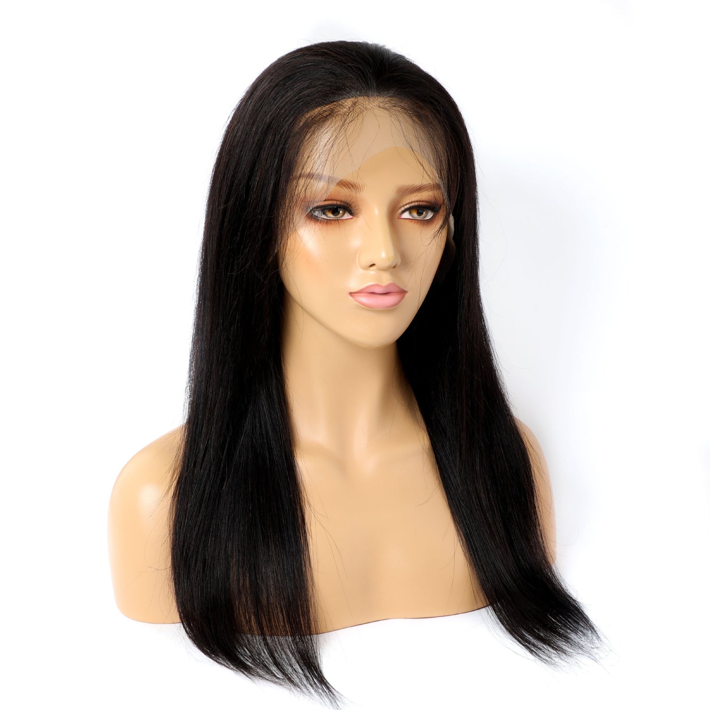 Real Human Hair Wig Lace Hair Set 9a Hair Quality Straight Hair - iztia